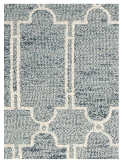 KAS Gramercy 1631 Blue Transitional Tufted Rug - Rugs - KAS - Atlanta Designer Rugs