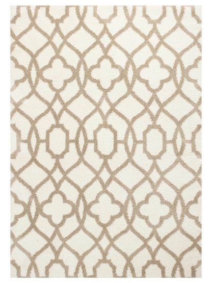 KAS Oasis 1652 Ivory Beige Casual Machinemade Rug - Rugs - KAS - Atlanta Designer Rugs