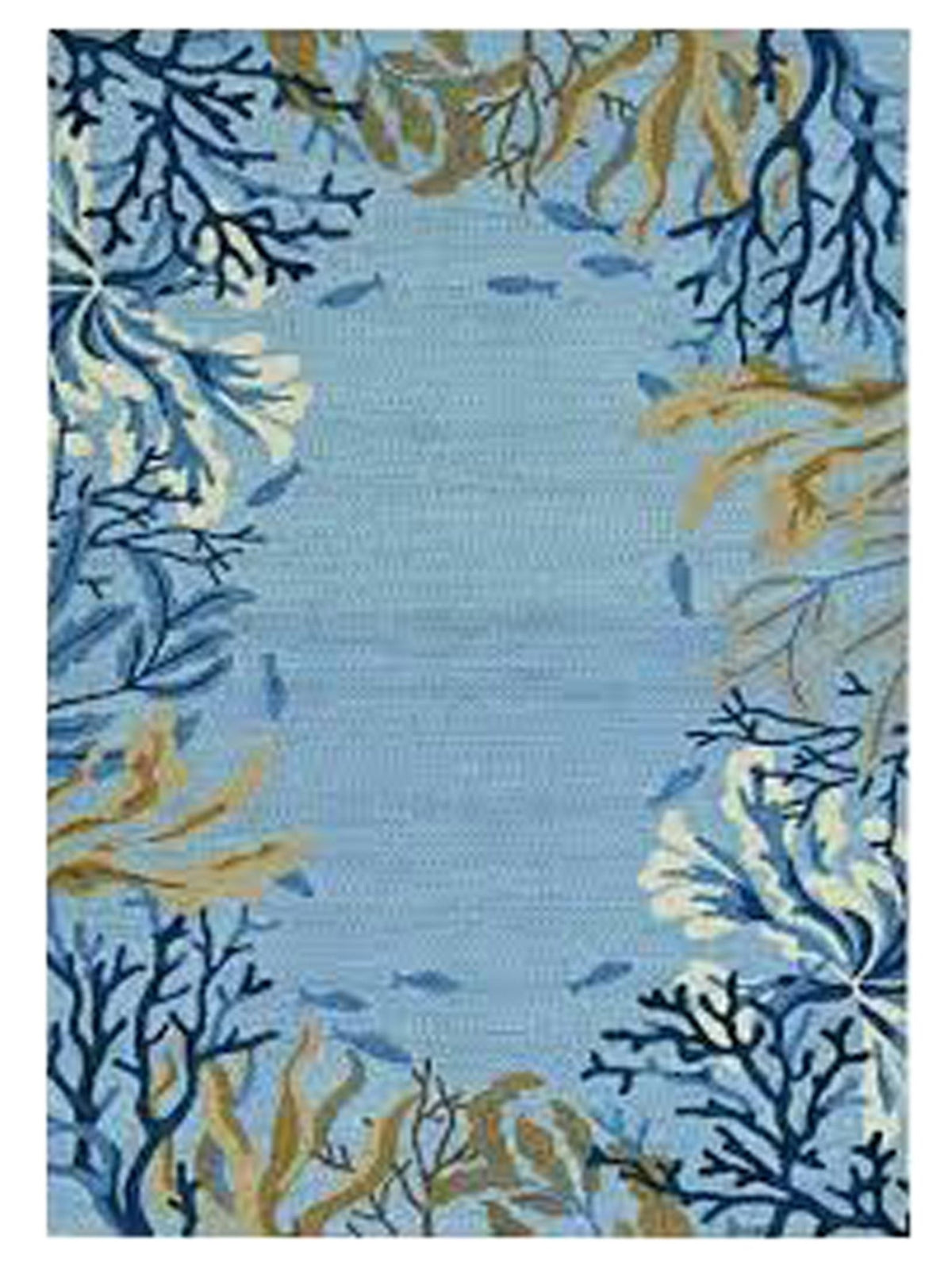 KAS Sonesta 2020 Blue Coastal Tufted Rug - Rugs - KAS - Atlanta Designer Rugs
