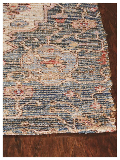 KAS MORRIS 2223 Blue Red Traditional Woven Rug - Rugs - KAS - Atlanta Designer Rugs