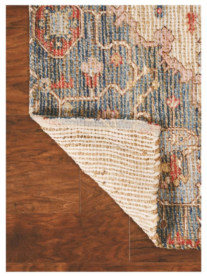 KAS MORRIS 2223 Blue Red Traditional Woven Rug - Rugs - KAS - Atlanta Designer Rugs