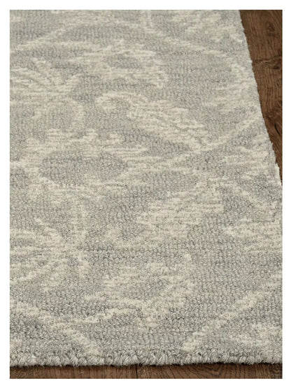 KAS Hudson 2462 Grey Transitional Tufted Rug - Rugs - KAS - Atlanta Designer Rugs