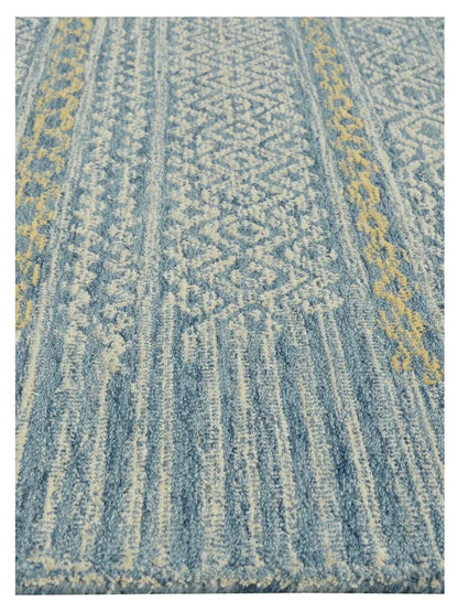 KAS Hudson 2466 Blue Transitional Tufted Rug - Rugs - KAS - Atlanta Designer Rugs