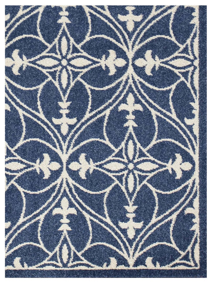 KAS Lucia 2755 Denim Indoor/Outdoor Machinemade Rug - Rugs - KAS - Atlanta Designer Rugs