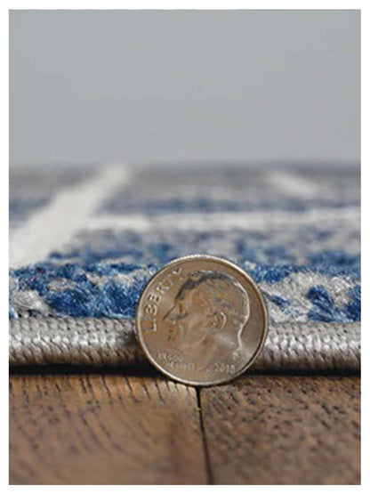 KAS Lucia 2774 Blue Indoor/Outdoor Machinemade Rug - Rugs - KAS - Atlanta Designer Rugs