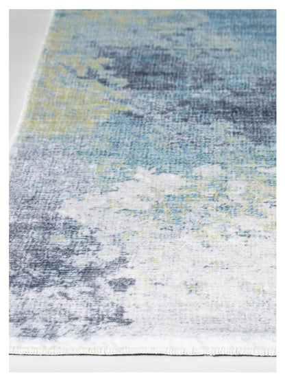 KAS Roxy 2806 Blue Yellow Transitional Machinemade Rug - Rugs - KAS - Atlanta Designer Rugs