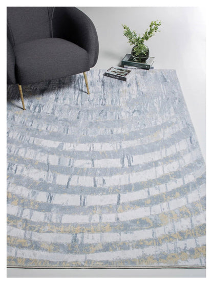 KAS Roxy 2809 Grey Gold Transitional Machinemade Rug - Rugs - KAS - Atlanta Designer Rugs