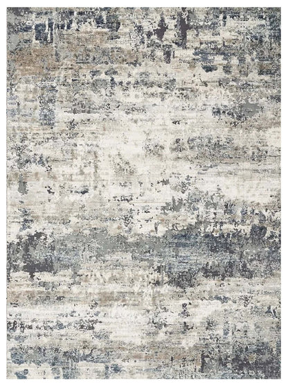 KAS MONTREAL 4754 Ivory Teal Transitional Machinemade Rug - Rugs - KAS - Atlanta Designer Rugs