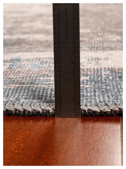 KAS London 4811 Grey Blue Transitional Machinemade Rug - Rugs - KAS - Atlanta Designer Rugs