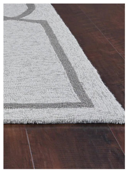 KAS Libby Langdon Hamptons 5223 Oatmeal Indoor/Outdoor Tufted Rug - Rugs - KAS - Atlanta Designer Rugs