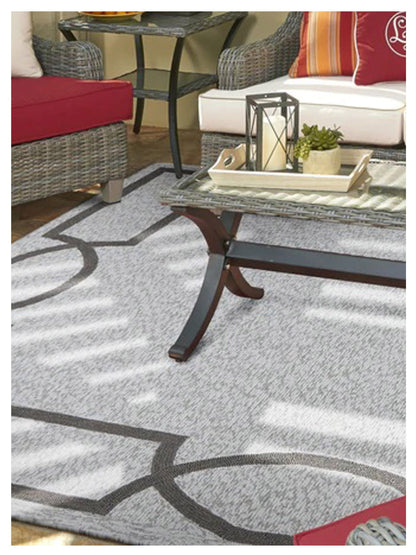 KAS Libby Langdon Hamptons 5223 Oatmeal Indoor/Outdoor Tufted Rug - Rugs - KAS - Atlanta Designer Rugs