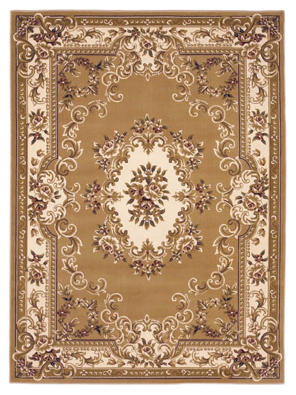 KAS Corinthian 5309 Beige Ivory Classics Machinemade Rug - Rugs - KAS - Atlanta Designer Rugs