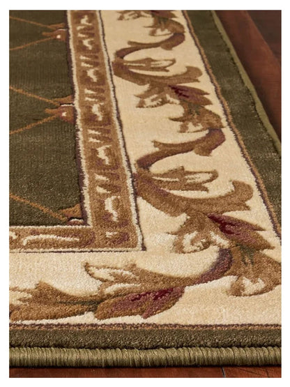 KAS Corinthian 5323 Green Classics Machinemade Rug - Rugs - KAS - Atlanta Designer Rugs