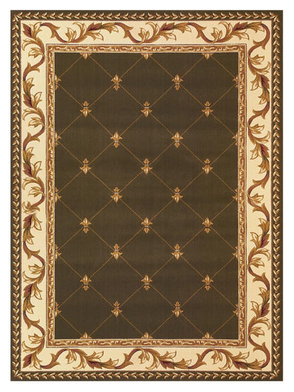 KAS Corinthian 5323 Green Classics Machinemade Rug - Rugs - KAS - Atlanta Designer Rugs