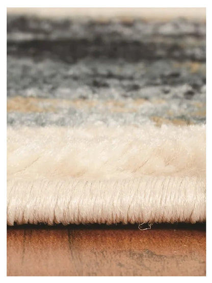 KAS Chester 5634 Ivory Blue Rustic & Lodge Machinemade Rug - Rugs - KAS - Atlanta Designer Rugs