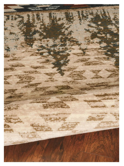 KAS Chester 5635 Ivory Rustic & Lodge Machinemade Rug - Rugs - KAS - Atlanta Designer Rugs