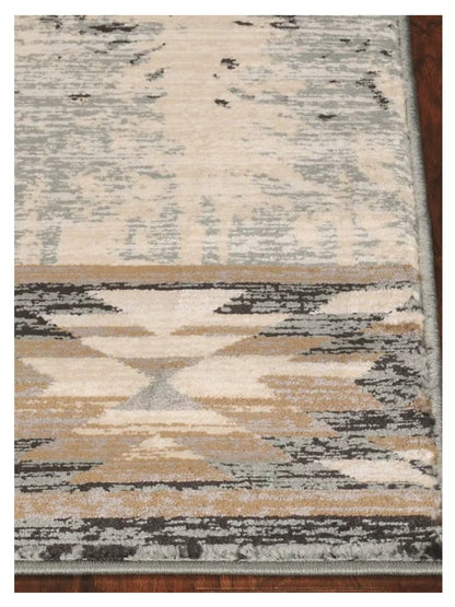 KAS Chester 5636 Slate Blue Rustic & Lodge Machinemade Rug - Rugs - KAS - Atlanta Designer Rugs