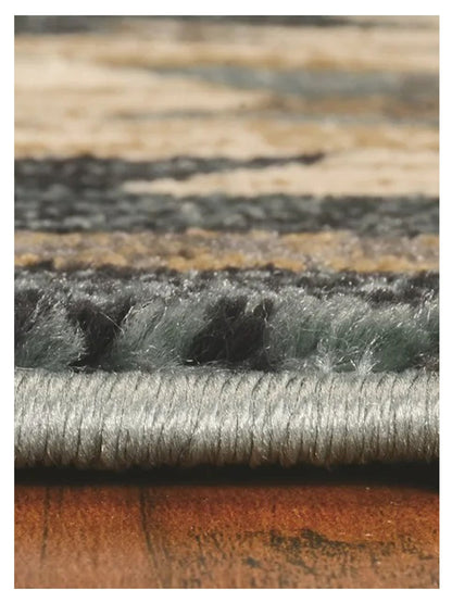 KAS Chester 5636 Slate Blue Rustic & Lodge Machinemade Rug - Rugs - KAS - Atlanta Designer Rugs