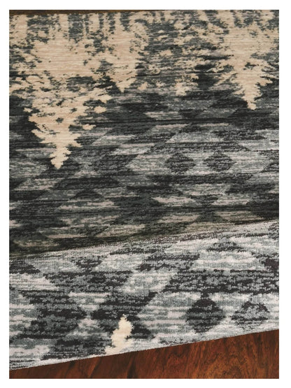 KAS Chester 5636 Slate Blue Rustic & Lodge Machinemade Rug - Rugs - KAS - Atlanta Designer Rugs