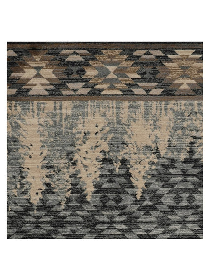 KAS Chester 5636 Slate Blue Rustic & Lodge Machinemade Rug - Rugs - KAS - Atlanta Designer Rugs