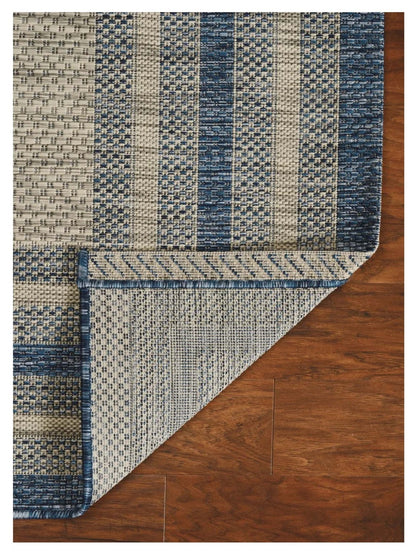 KAS Provo 5756 Grey Denim Indoor/Outdoor Machinemade Rug - Rugs - KAS - Atlanta Designer Rugs