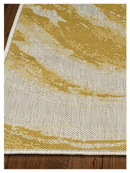 KAS Provo 5764 Ivory Gold Indoor/Outdoor Machinemade Rug - Rugs - KAS - Atlanta Designer Rugs