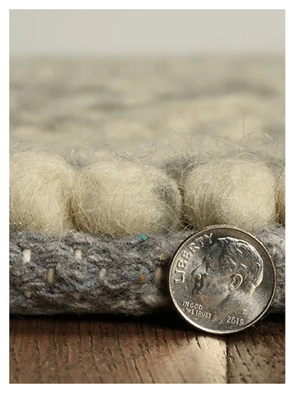 KAS Cortico 6152 Grey Casual Woven Rug - Rugs - KAS - Atlanta Designer Rugs