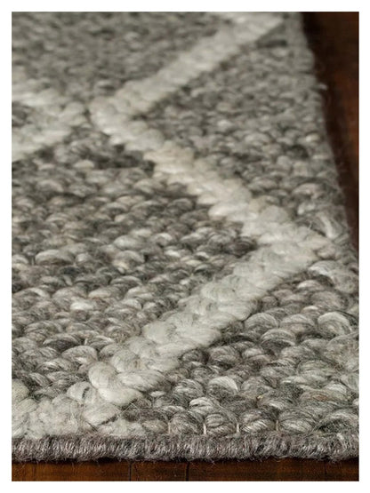KAS Cortico 6162 Dark Grey Casual Woven Rug - Rugs - KAS - Atlanta Designer Rugs