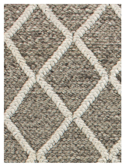 KAS Cortico 6162 Dark Grey Casual Woven Rug - Rugs - KAS - Atlanta Designer Rugs