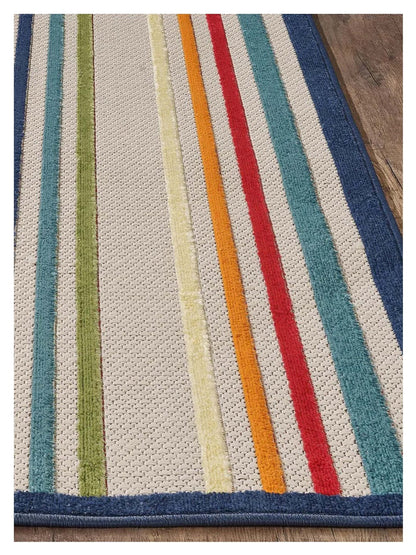 KAS Calla 6927 Ivory Multi Indoor/Outdoor Machinemade Rug - Rugs - KAS - Atlanta Designer Rugs