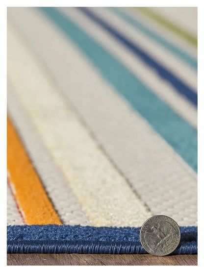 KAS Calla 6927 Ivory Multi Indoor/Outdoor Machinemade Rug - Rugs - KAS - Atlanta Designer Rugs