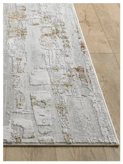 KAS GENERATIONS 7044 Gold Contemporary Machinemade Rug - Rugs - KAS - Atlanta Designer Rugs