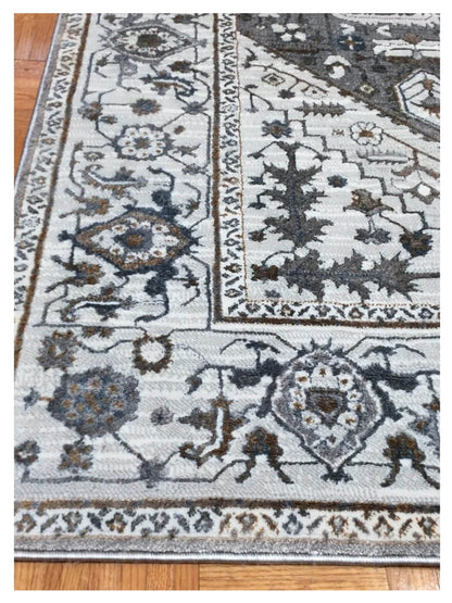KAS INSPIRE 7501 Grey Transitional Machinemade Rug - Rugs - KAS - Atlanta Designer Rugs