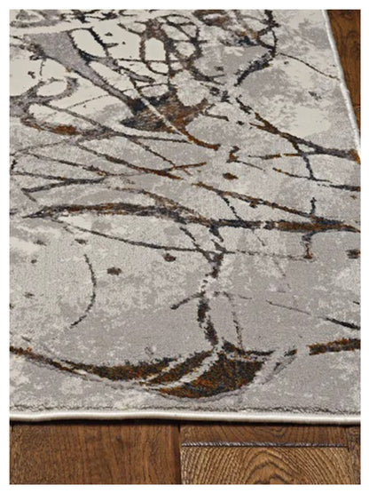 KAS INSPIRE 7502 Ivory Grey Transitional Machinemade Rug - Rugs - KAS - Atlanta Designer Rugs