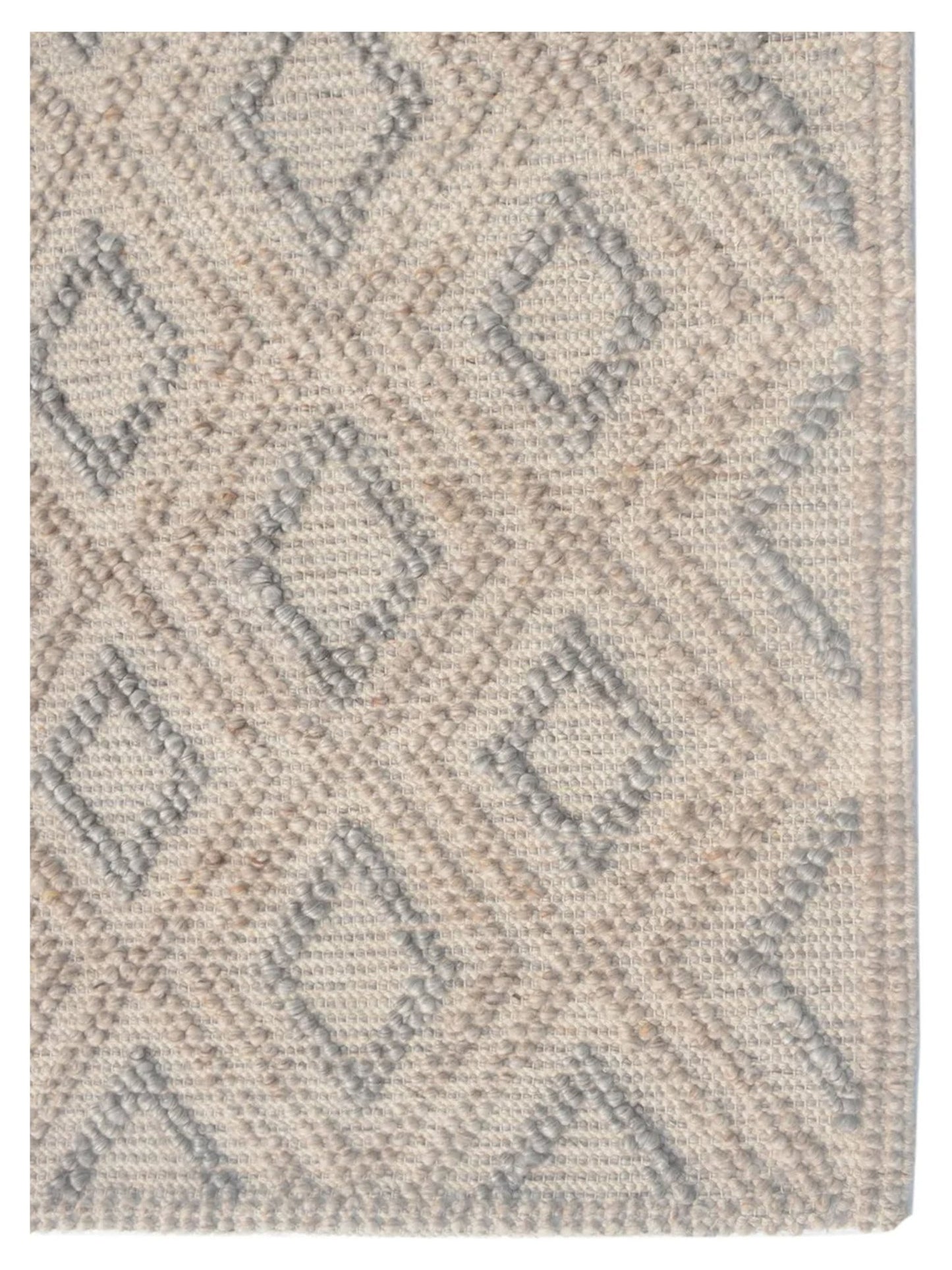 KAS Chloe 7722 Natural Grey Casual Woven Rug - Rugs - KAS - Atlanta Designer Rugs