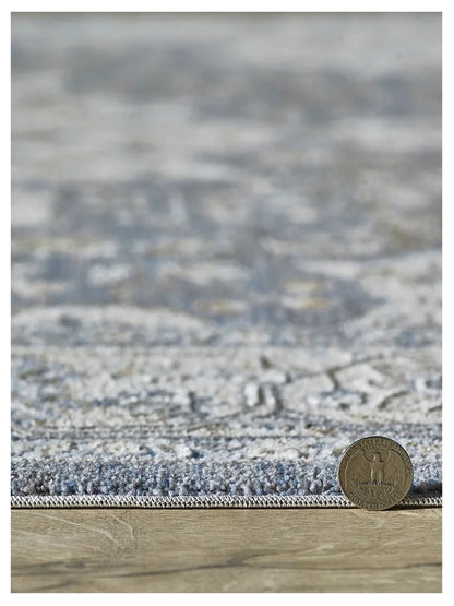 KAS Preston 8105 Blue Ivory Traditional Machinemade Rug - Rugs - KAS - Atlanta Designer Rugs