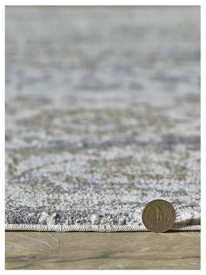 KAS Preston 8107 Ivory Blue Transitional Machinemade Rug - Rugs - KAS - Atlanta Designer Rugs