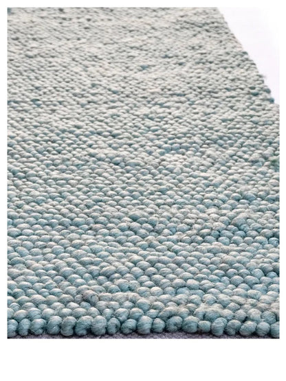 KAS Pave 8509 Turquoise Transitional Knotted Rug - Rugs - KAS - Atlanta Designer Rugs