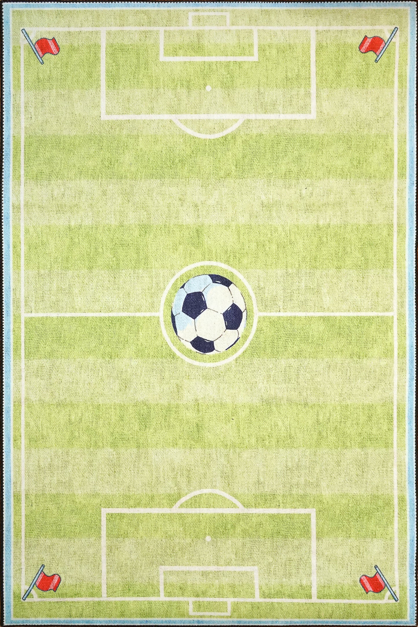 Dynamic Rugs Kidz 8082 Green Children Machine-Made Rug