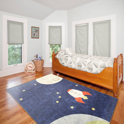 Dynamic Rugs Kidz 8085 Multi Children Machine-Made Rug