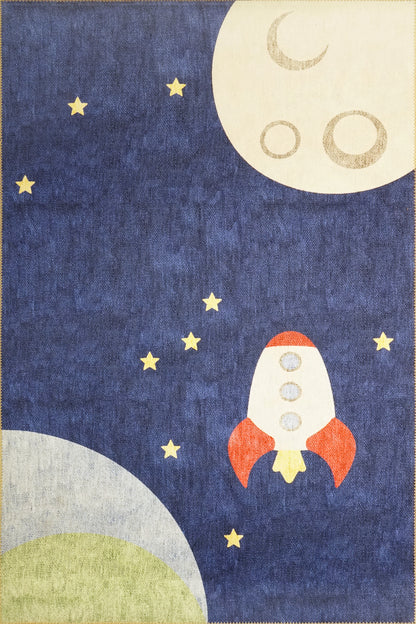 Dynamic Rugs Kidz 8085 Multi Children Machine-Made Rug