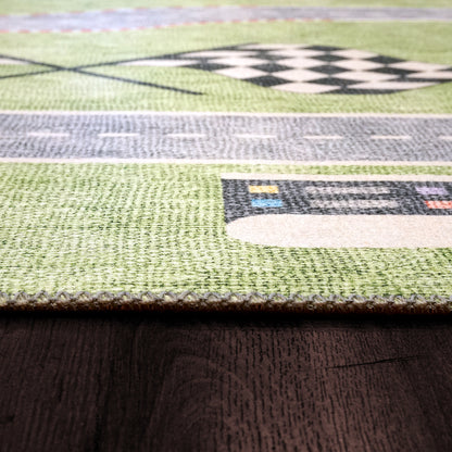 Dynamic Rugs Kidz 8086 Multi Children Machine-Made Rug