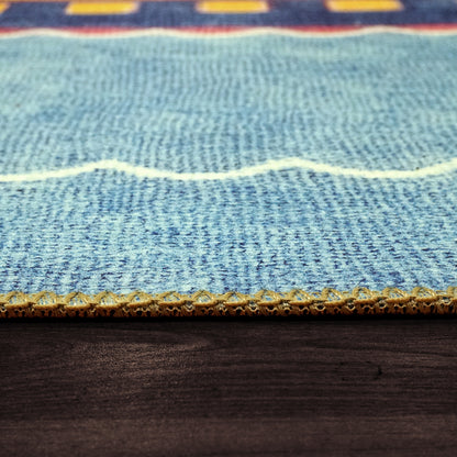 Dynamic Rugs Kidz 8087 Multi Children Machine-Made Rug