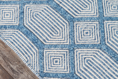 Erin Gates Langdon  Blue  Contemporary