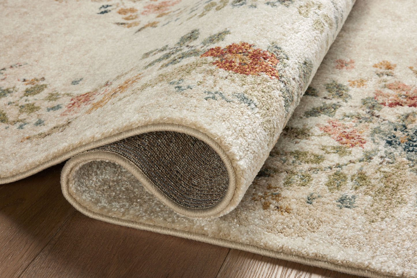 Rifle Paper Co. x Loloi Laurel  Cream  Transitional