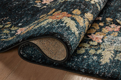 Rifle Paper Co. x Loloi Laurel  Navy  Transitional