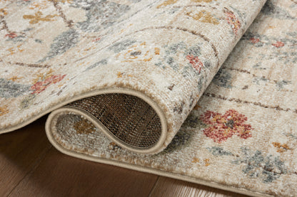 Rifle Paper Co. x Loloi Laurel  Cream  Transitional