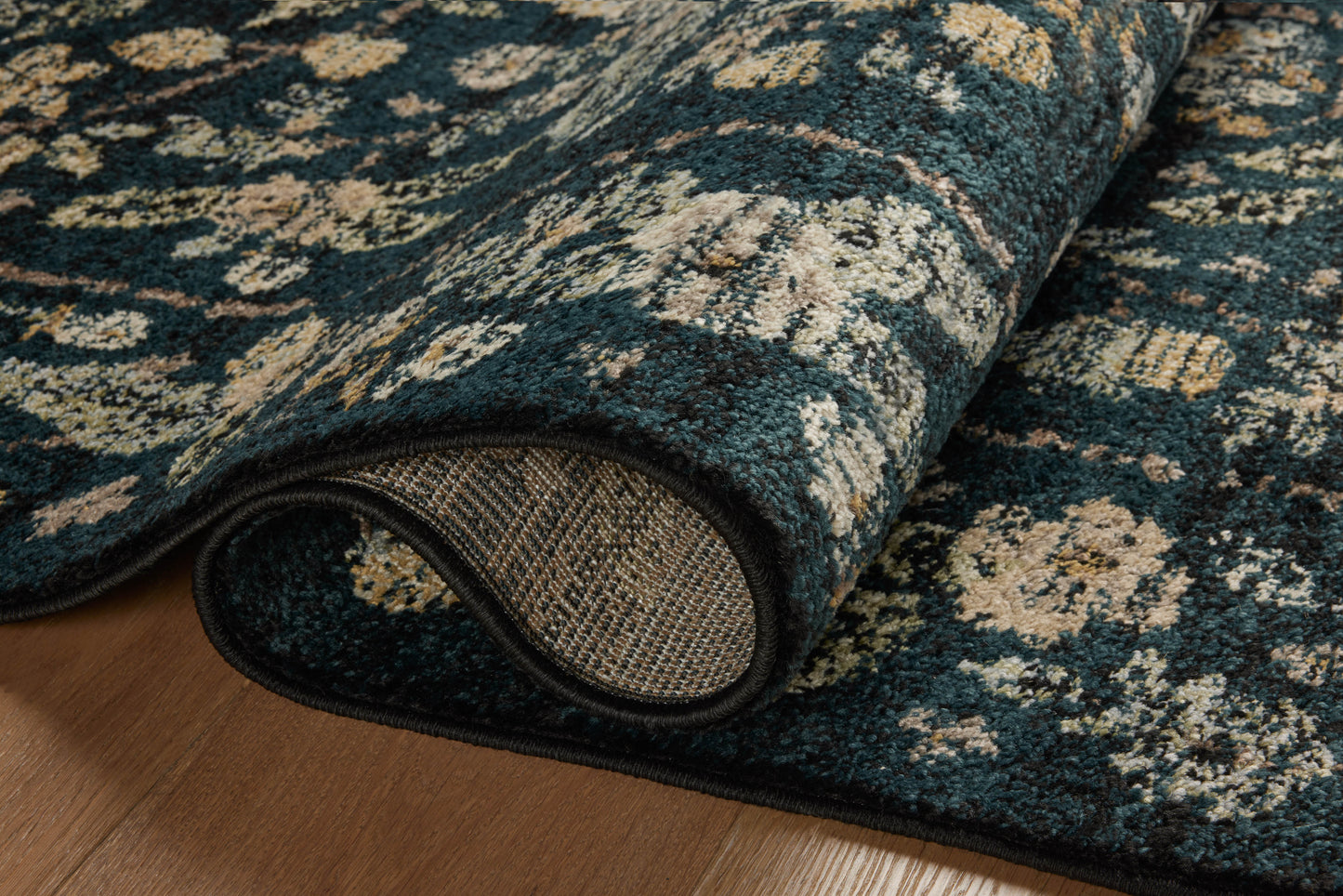 Rifle Paper Co. x Loloi Laurel  Navy  Transitional