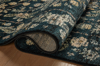 Rifle Paper Co. x Loloi Laurel  Navy  Transitional