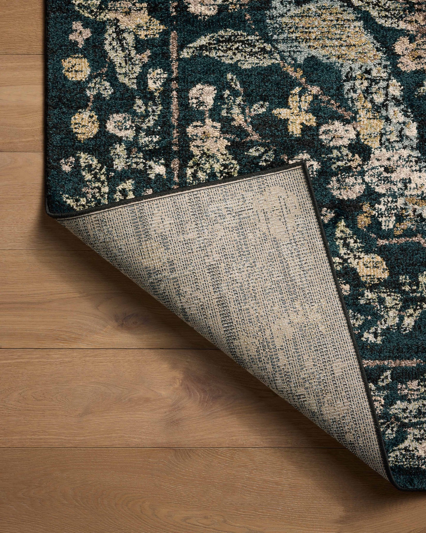 Rifle Paper Co. x Loloi Laurel  Navy  Transitional